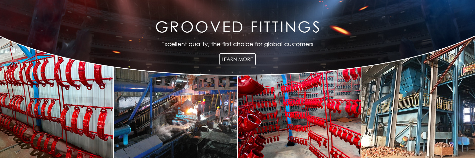 গুণ গ্রিভযুক্ত ফিটিং কারখানা